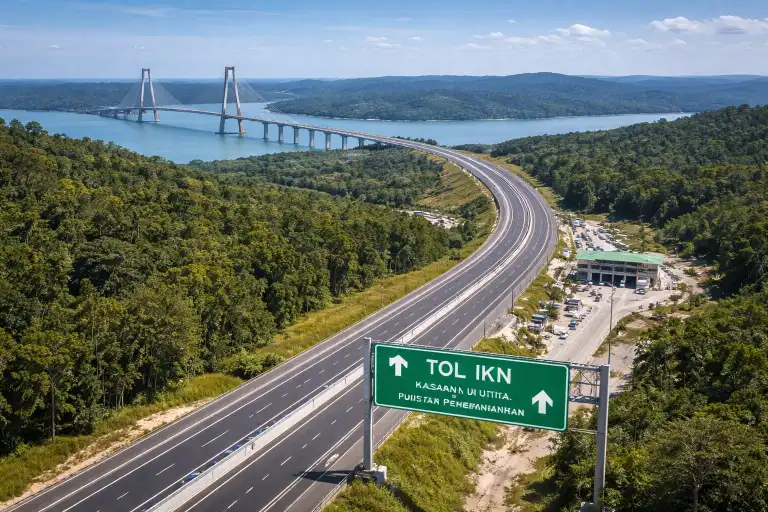 Perjalanan Makin Ringkas! Tol IKN 2027 Bikin Waktu Tempuh 30 Menit